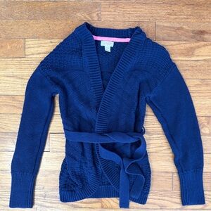 Cat & Jack Tie Cardigan